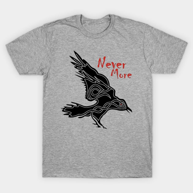 Raven T-Shirt by KnotYourWorld4